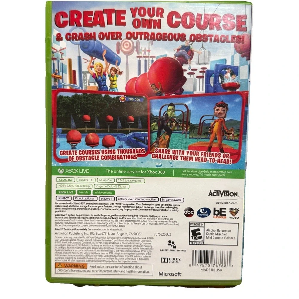 Xbox 360 Wipeout: Create & Crash XBOX 360 Game Make‎ Your Own Course